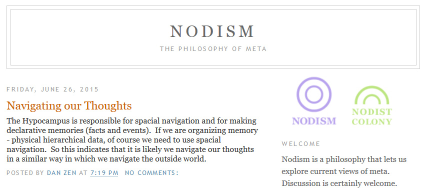 Dan Zen Nodism Blog