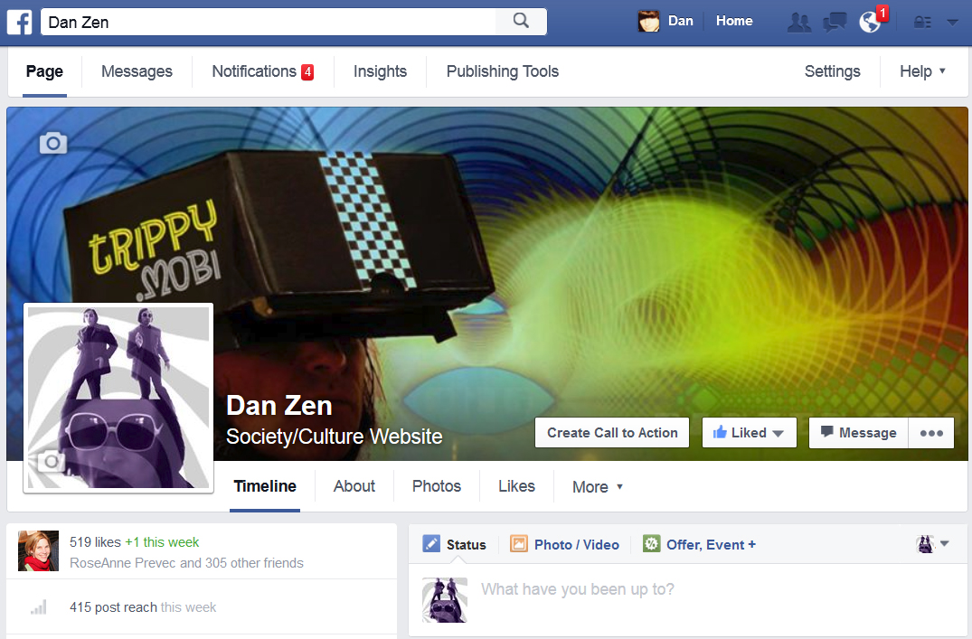 Facebook - Dan Zen Page!