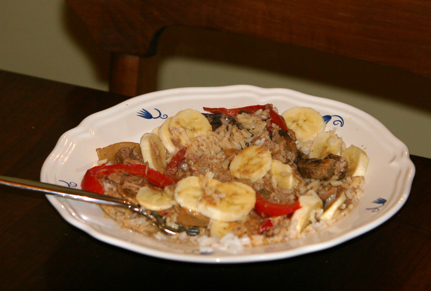 Food - Curry with Bananas!