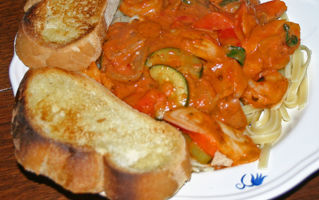 Food - Seafood Pasta in Vodka Sauce!