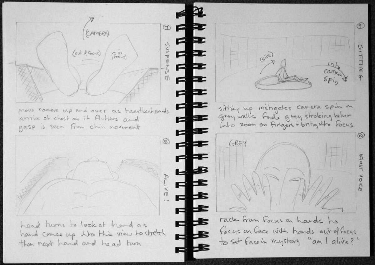 Sketches - Storyboard