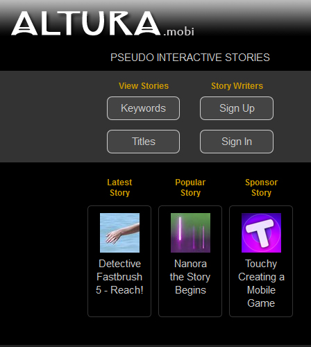 Dan Zen Storytelling - Altura - pseudo interactive storytelling!