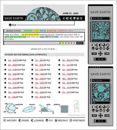 Dan Zen Storytelling - Save Earth - Pattern Matching Game