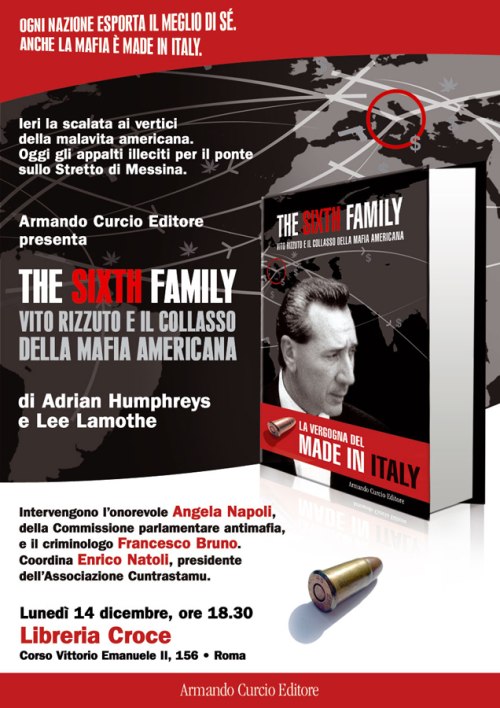 The Sixth Family: The Collapse of the New York Mafia and the Rise of Vito Rizzuto