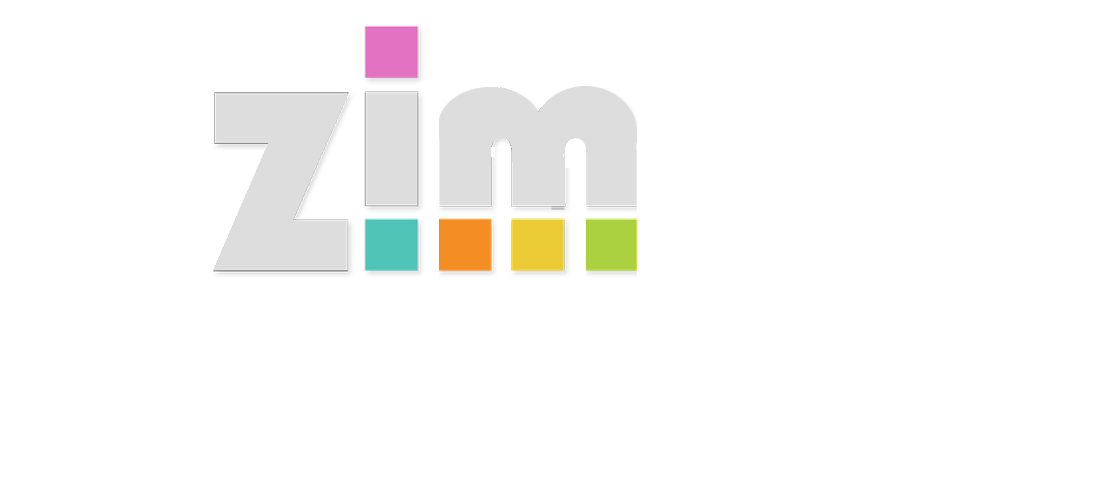 ZIM Kids Logo - pressing this will take you back to the main ZIM Kids site.