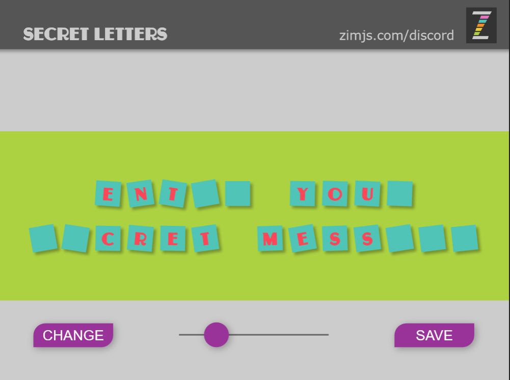 Secret Letters Meme Making Game